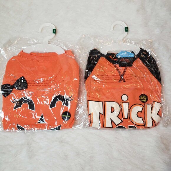 Thrills & Chills Halloween Dog Apparel - Reflective Dress & Glow in Dark Shirt - Picture 3 of 16